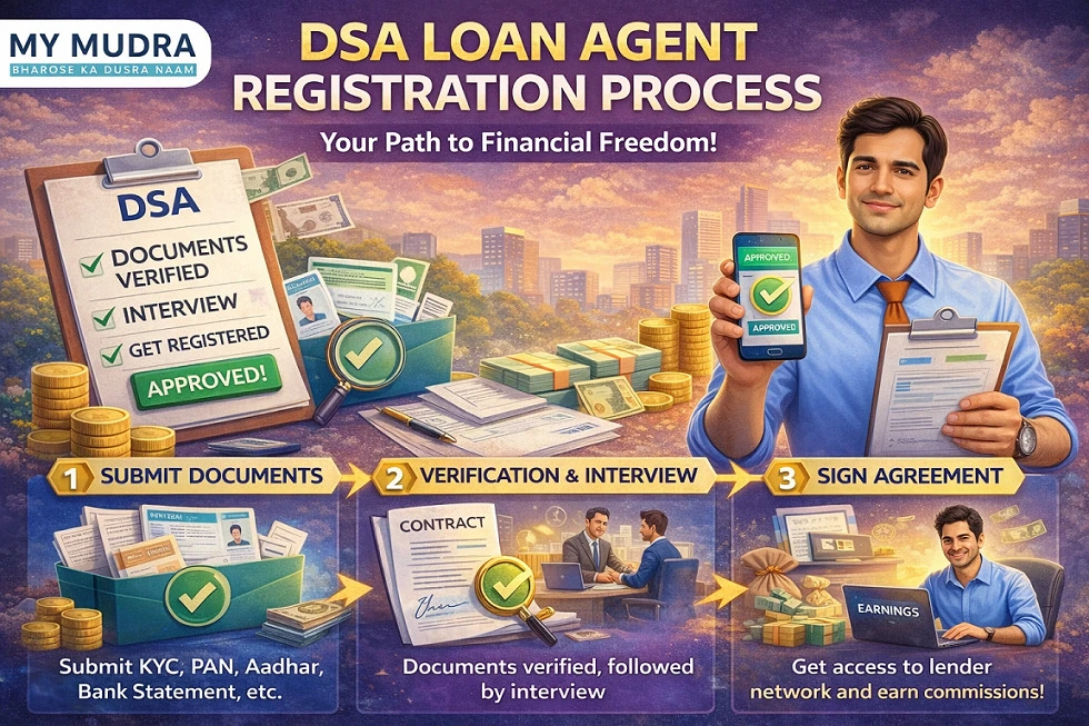 Blog post: DSA Loan Agent Registration Process in 9 Simple Steps
